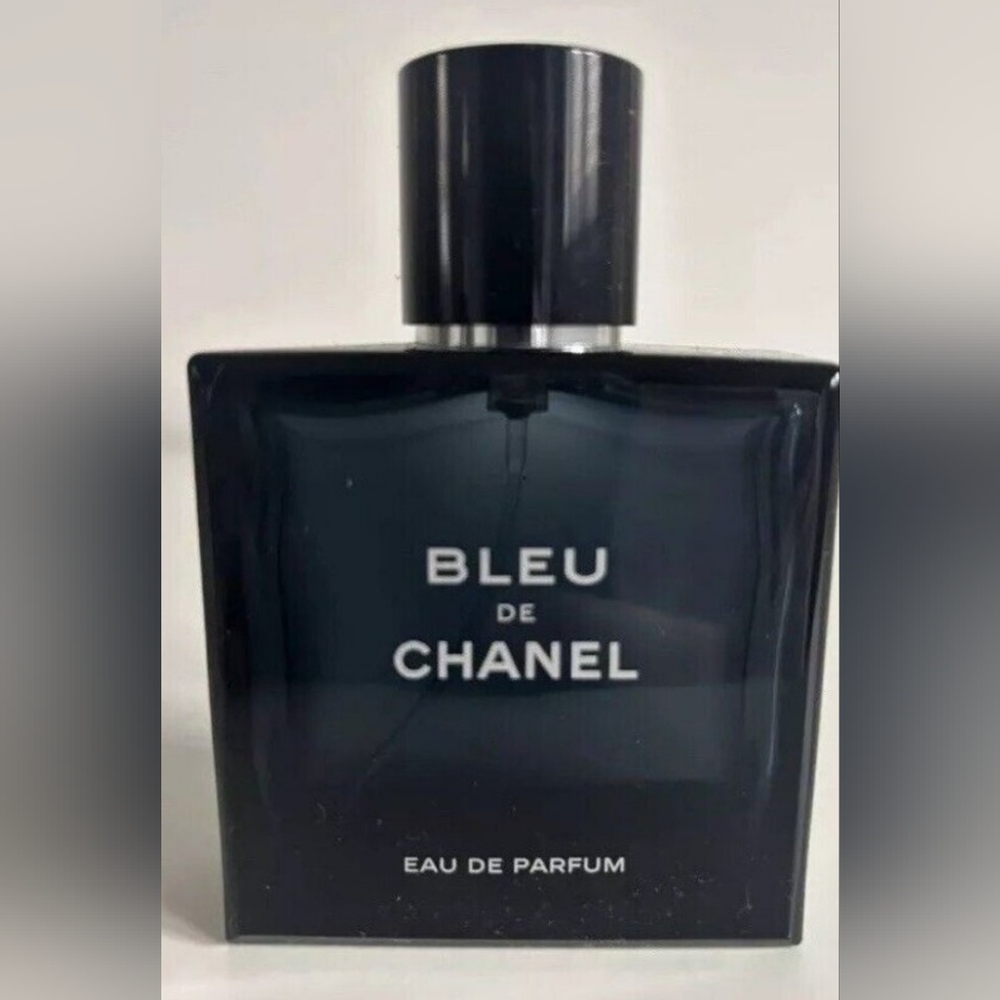 EMPTY CHANEL Bleu Fragrance in Elegant Black